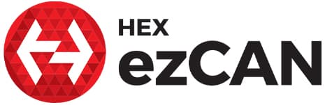 Hex ezCAN logo