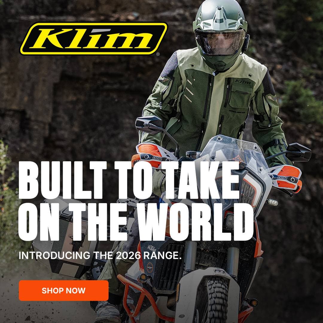 Klim 2026 adventure riding gear collection
